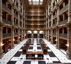 George Peabody Library, formerly the Library of the Peabody Institute of the City of Baltimore, is p
