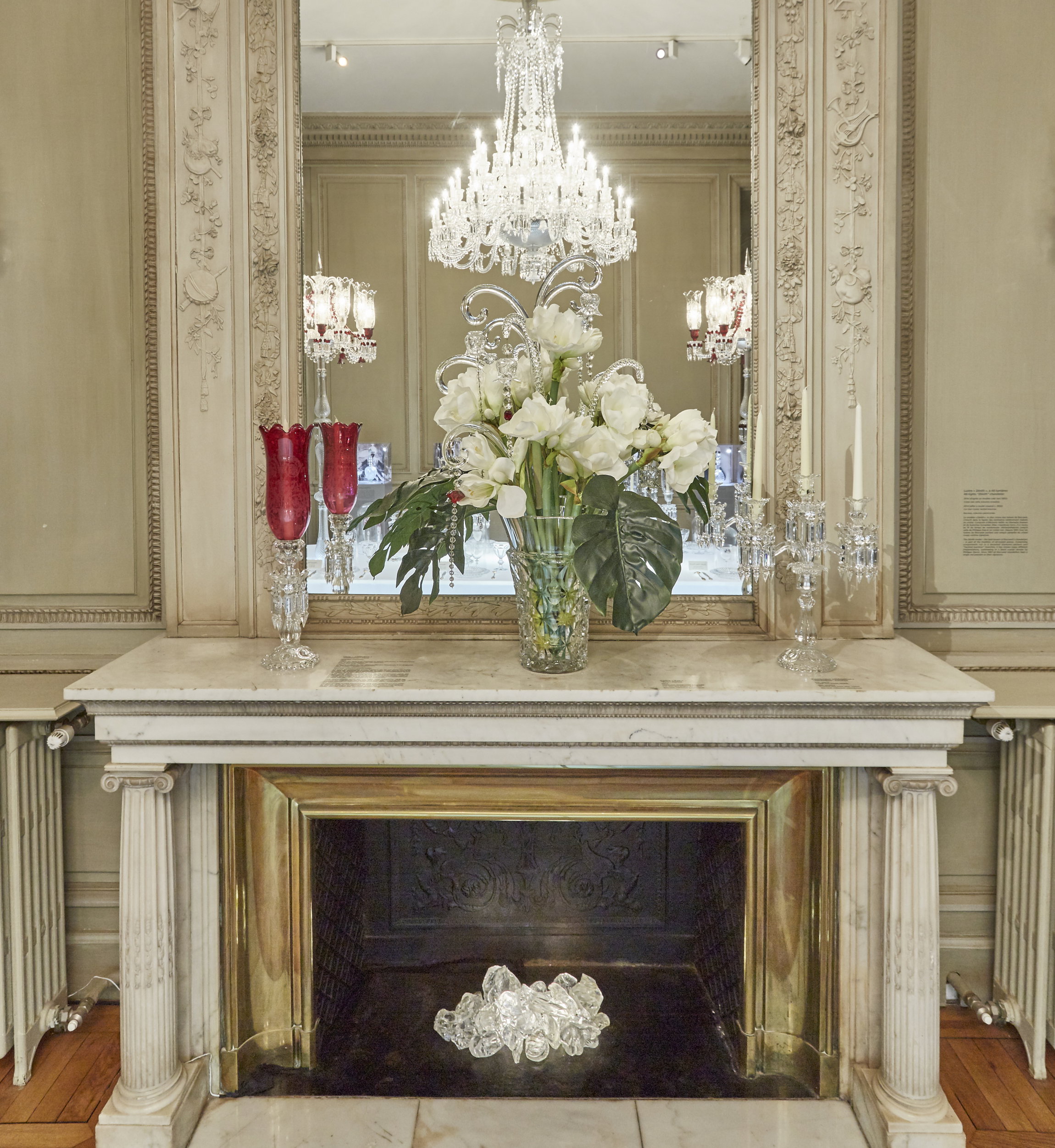 Kryształy Baccarat w Château Labottière