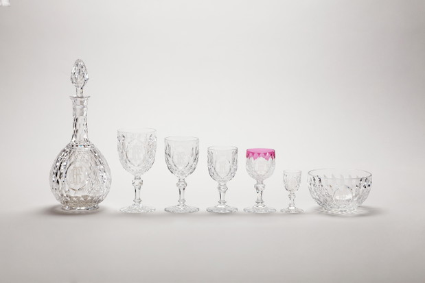 Kryształy Baccarat w Château Labottière