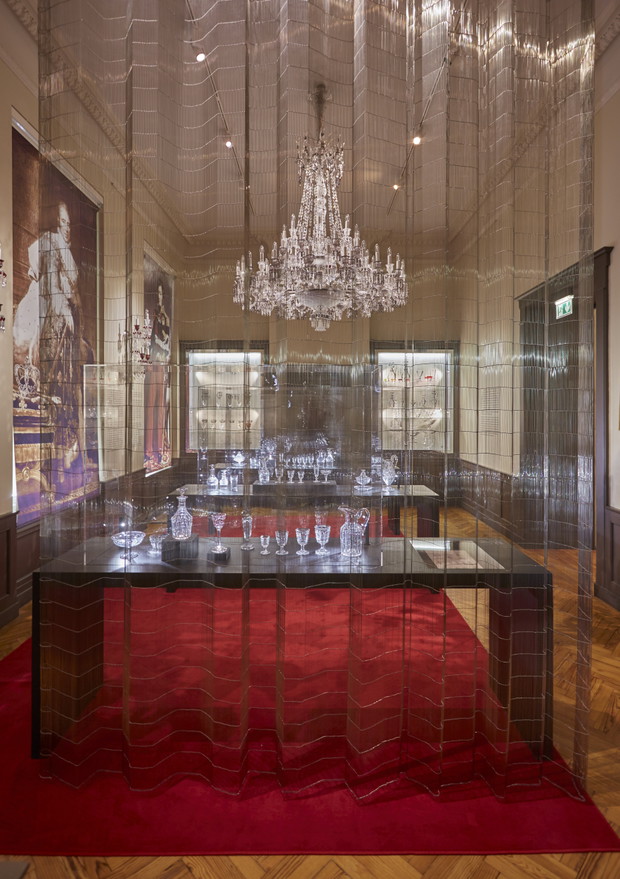 Kryształy Baccarat w Château Labottière
