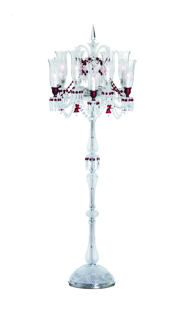 Kryształy Baccarat w Château Labottière