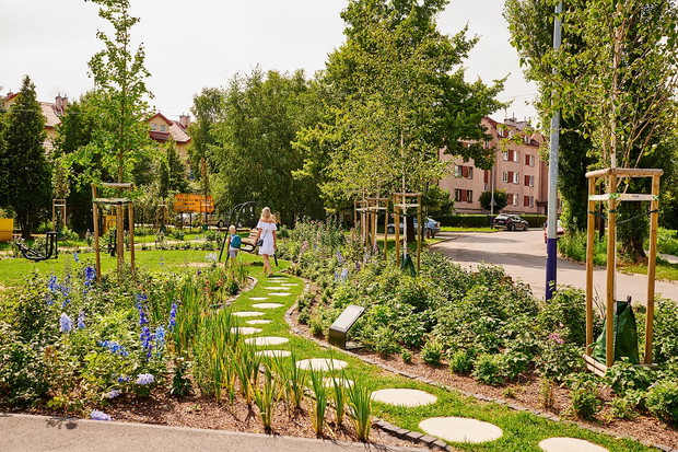Park kieszonkowy w Krakowie, Ogród Zakręcony