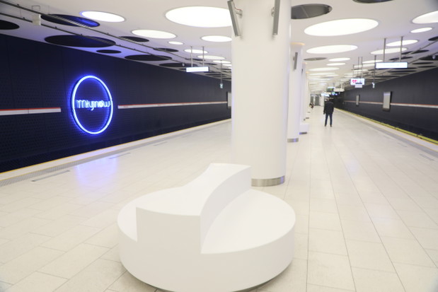Warszawskie metro, stacja Młynów