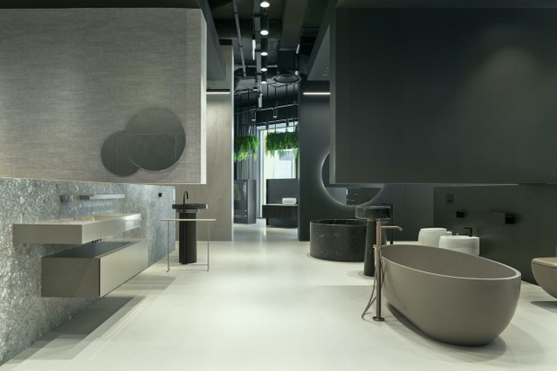 Showroom BOZZA ze strefą marki ZAJC , projekt: pracownia PULVA