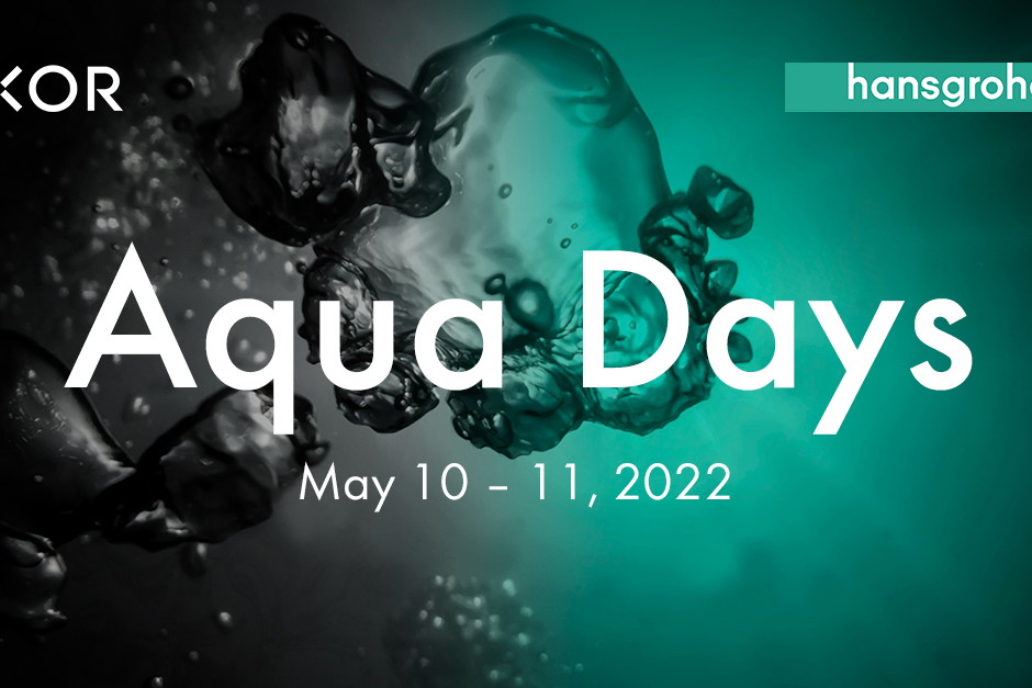 Woda to życie i nasza pasja. Druga edycja Hansgrohe Aqua Days już 10 i 11 maja