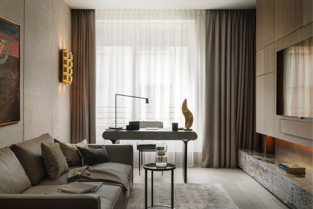 Projekt: Katarzyna Kraszewska Architektura Wnętrz, zdjęcia: Tom Kurek, stylizacja: Eliza Mrozińska