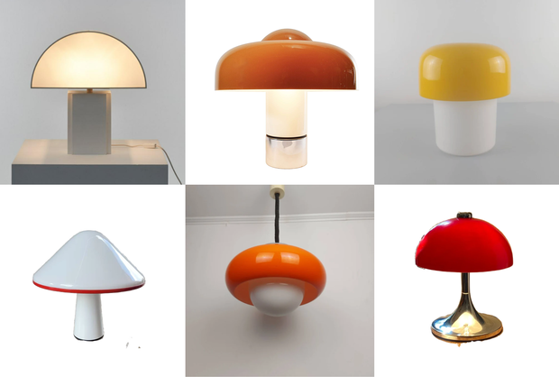 Lampy Grzybki: Fabryka Guzziniego