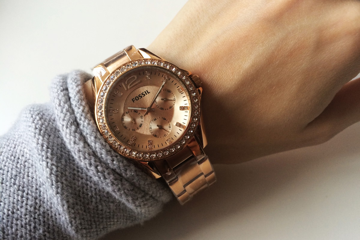 Fossil Riley Rosegold