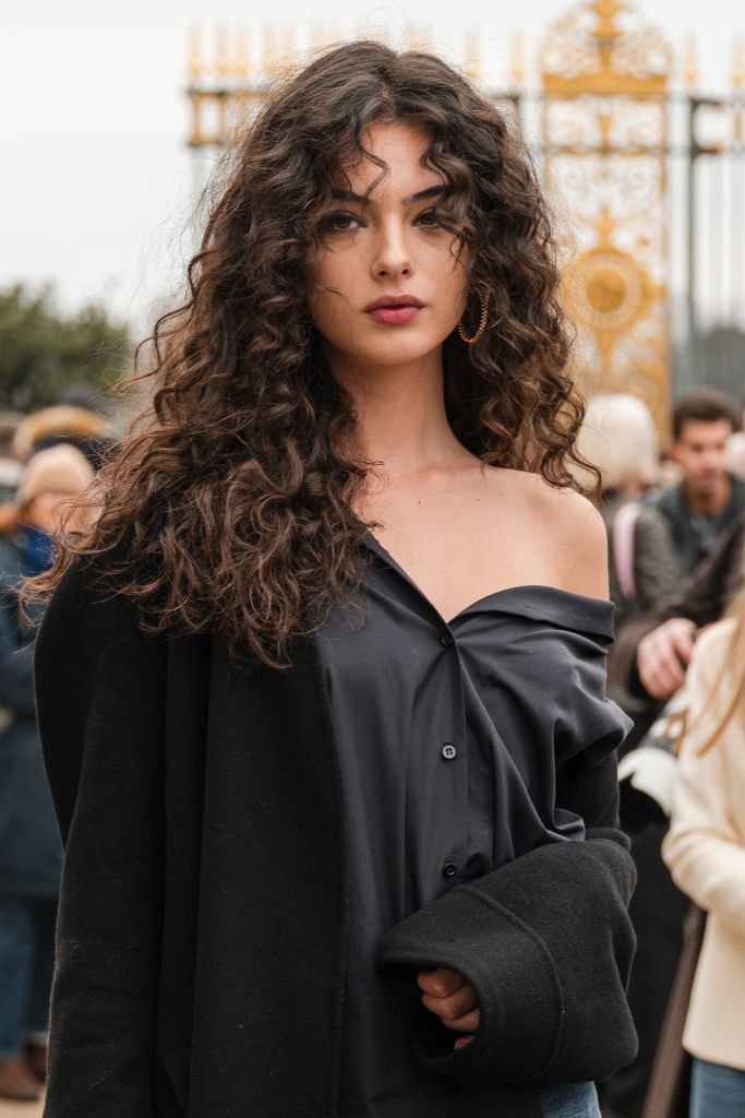 Street Style - Paris Fashion Week - Womenswear Fall/Winter 2024/2025 - Day Two