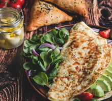 Omlet z awokado