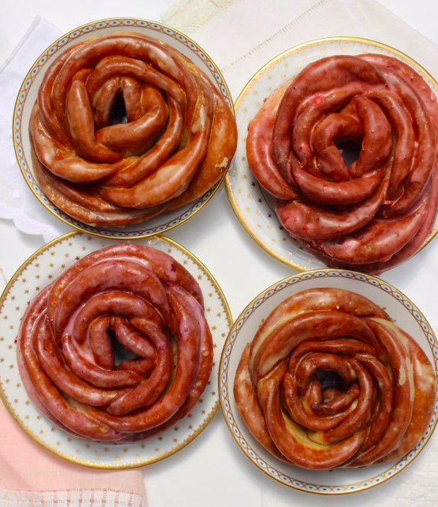 Pączki w kształcie róży - hit Instagrama