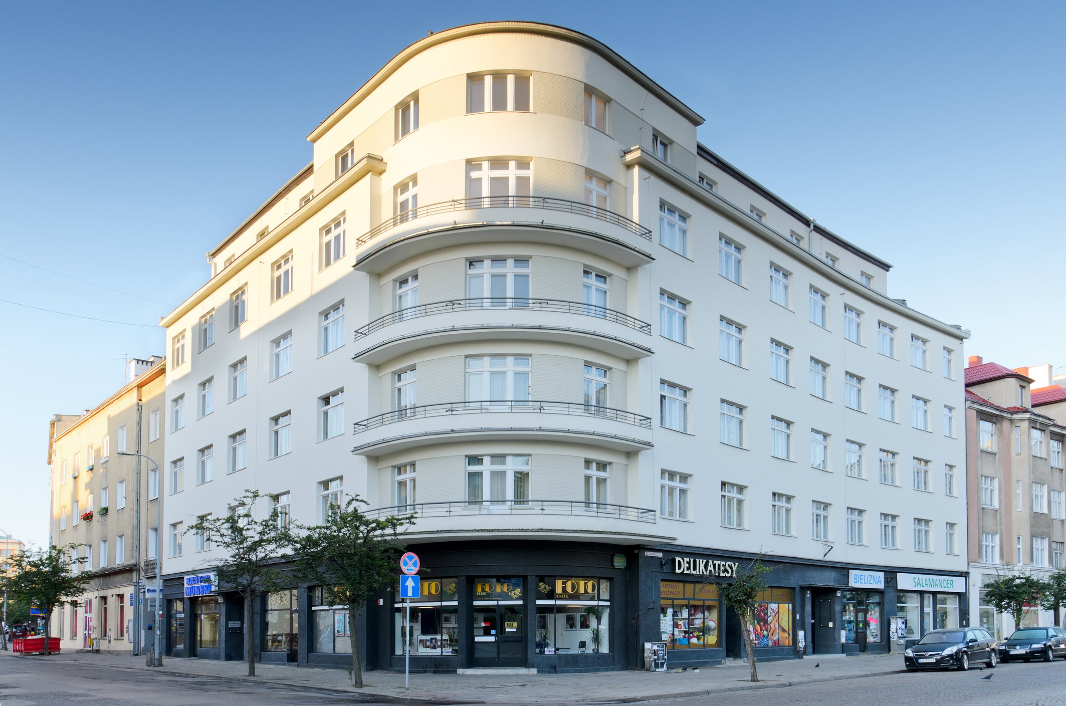 Hundsdorff's house (built 1932-35), an example of modernist inter-war architecture. Gdynia, Poland.