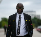 Street Style - Paris Fashion Week - Haute Couture Fall/Winter 2021/2022 : Day One