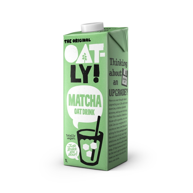 Oatly matcha