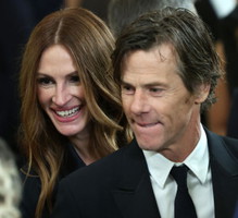 Julia Roberts z mężem