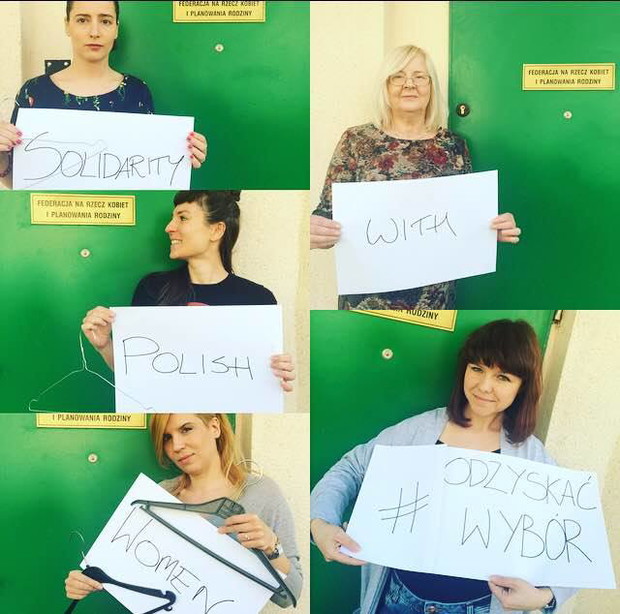 Cały świat solidaryzuje się z Polkami