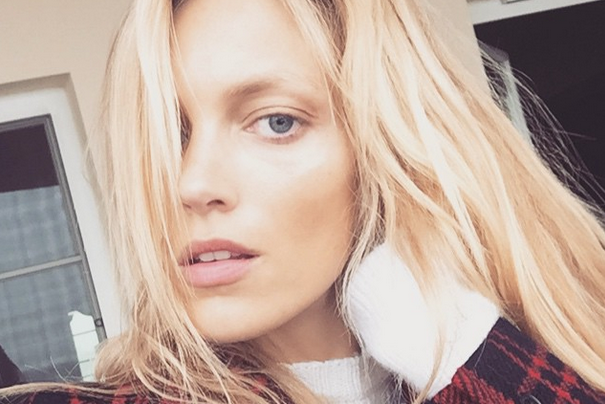 Anja Rubik w długich włosach, fot. @anja_rubik/instagram