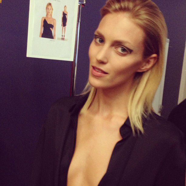 Anja Rubik w długich włosach, fot. @anja_rubik/instagram