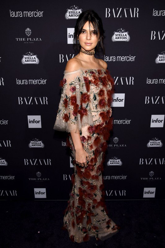 Kendall Jenner na New York Fashion Week, wiosna -lato 2016