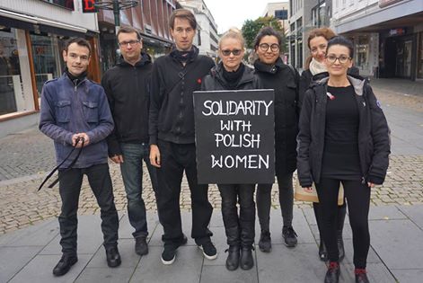 Czarny protest, Norwegia