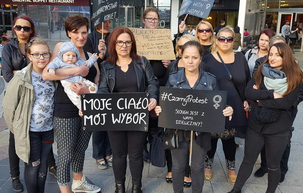 Czarny protest, Wielka Brytania