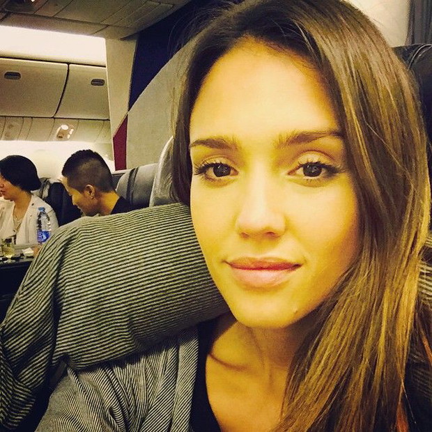 Gwiazdy bez makijażu na Instagramie, Jessica Alba