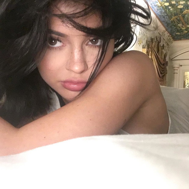 Gwiazdy bez makijażu na Instagramie, Kylie Jenner