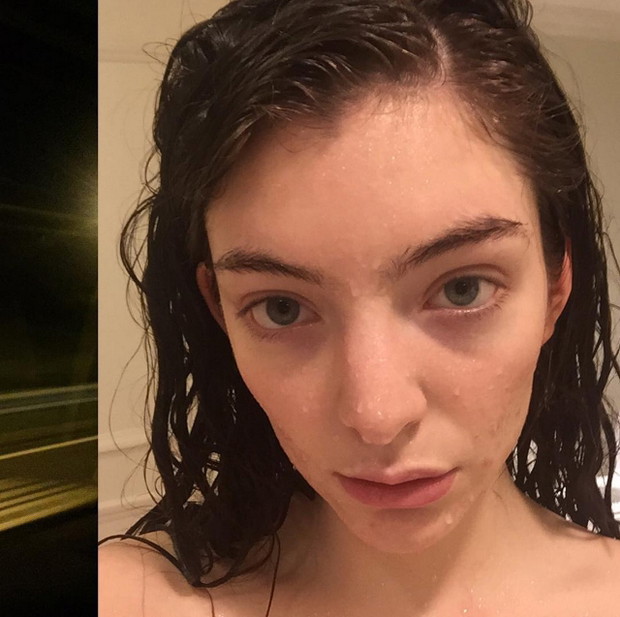 Gwiazdy bez makijażu na Instagramie, Lorde