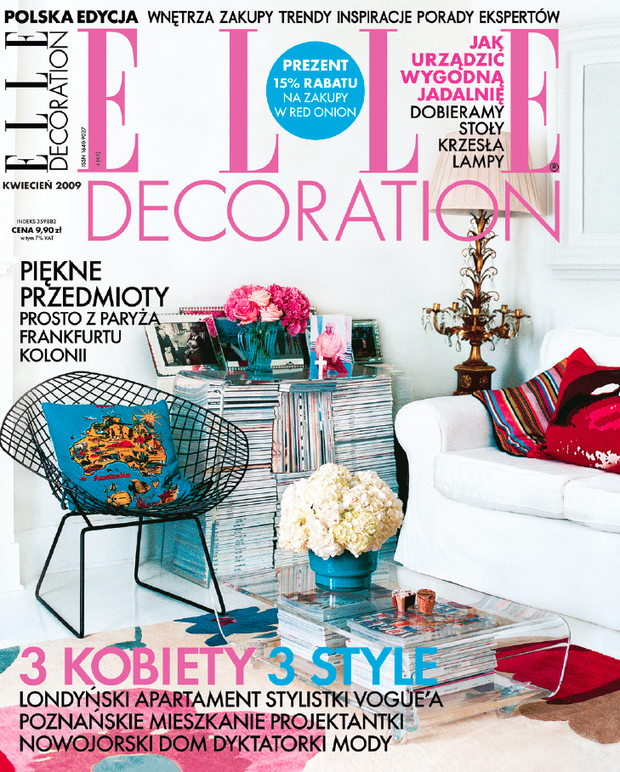 15 urodziny ELLE Decoration - najpiękniejsze okładki magazynu