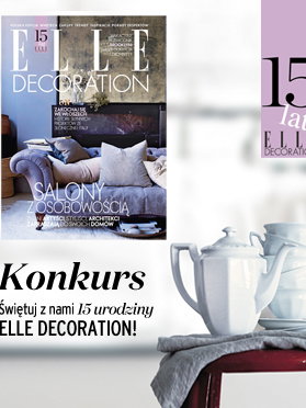 Konkurs 15. urodziny ELLE Decoration
