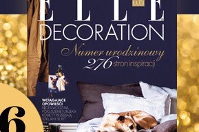 POLSKA EDYCJA MAGAZYNU ELLE DECORATION MA JUŻ 15 LAT!