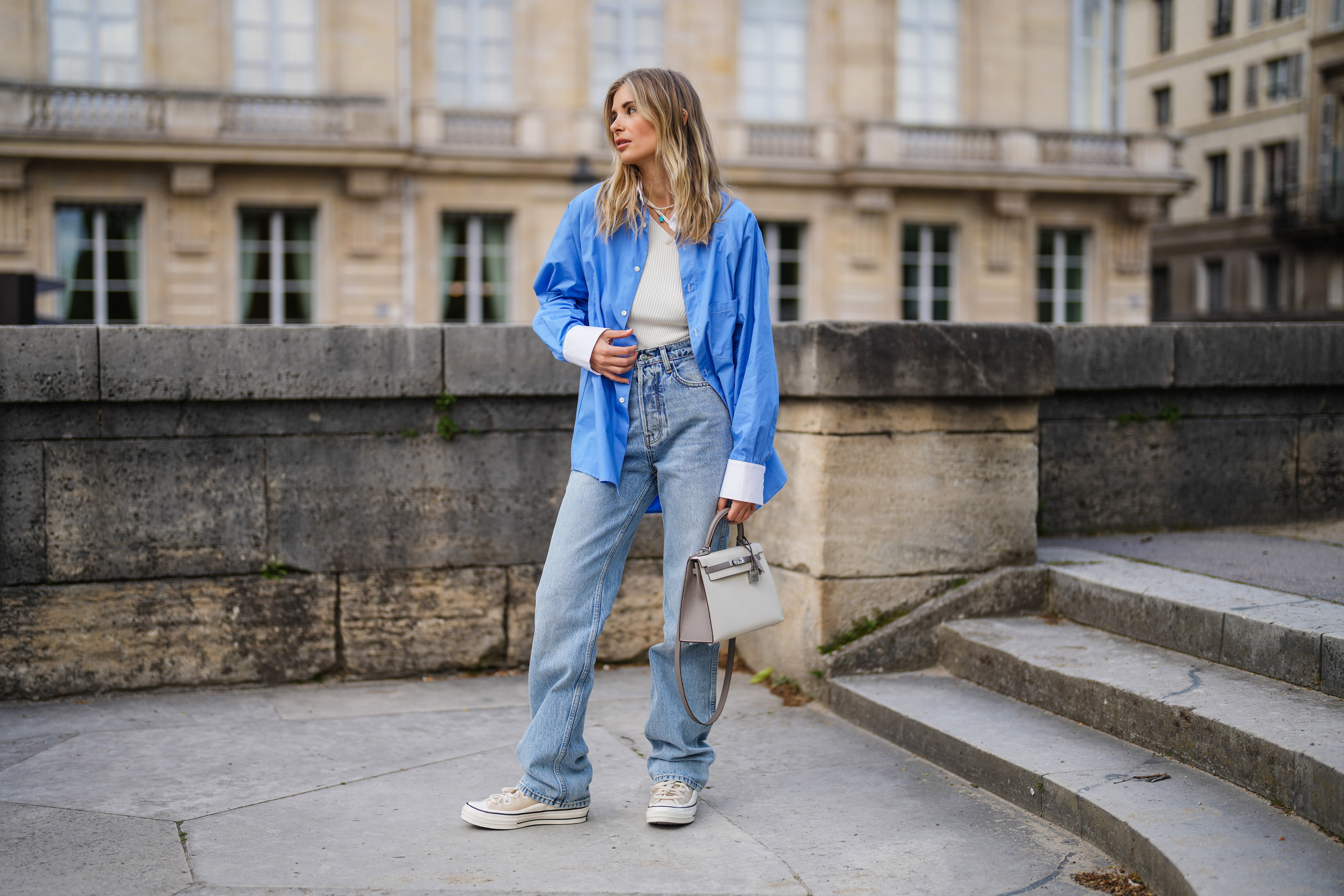 Airy cotton blouse – modna bluzka wiosną 2026