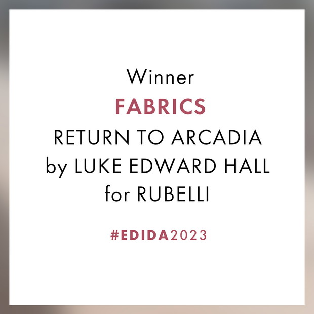 FABRICS: RETURN TO ARCADIA BY LUKE EDWARD HALL FOR RUBELLI
