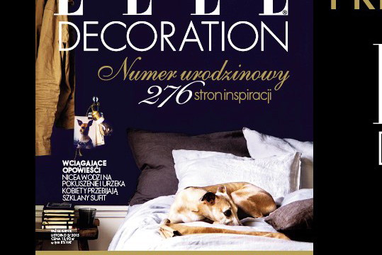 Urodzinowa prenumerata ELLE Decoration z rabatem -50%