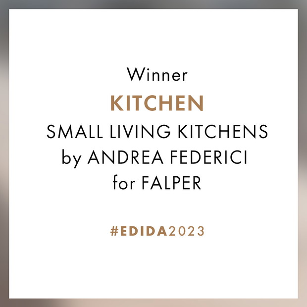 KITCHEN: SMALL LIVING KITCHENS BY ANDREA FEDERCI FOR FALPER