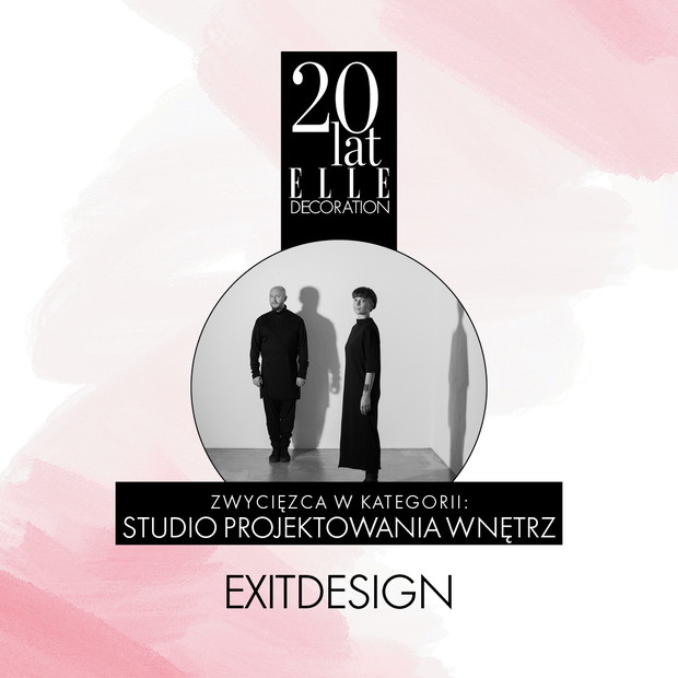STUDIO PROJEKTOWANIA WNĘTRZ EXITDESIGN: Laureaci konkursu THE BEST OF ELLE Deco