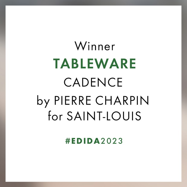 TABLEWARE: CADENCE BY PIERRE CHARPIN FOR SAINT-LOUIS