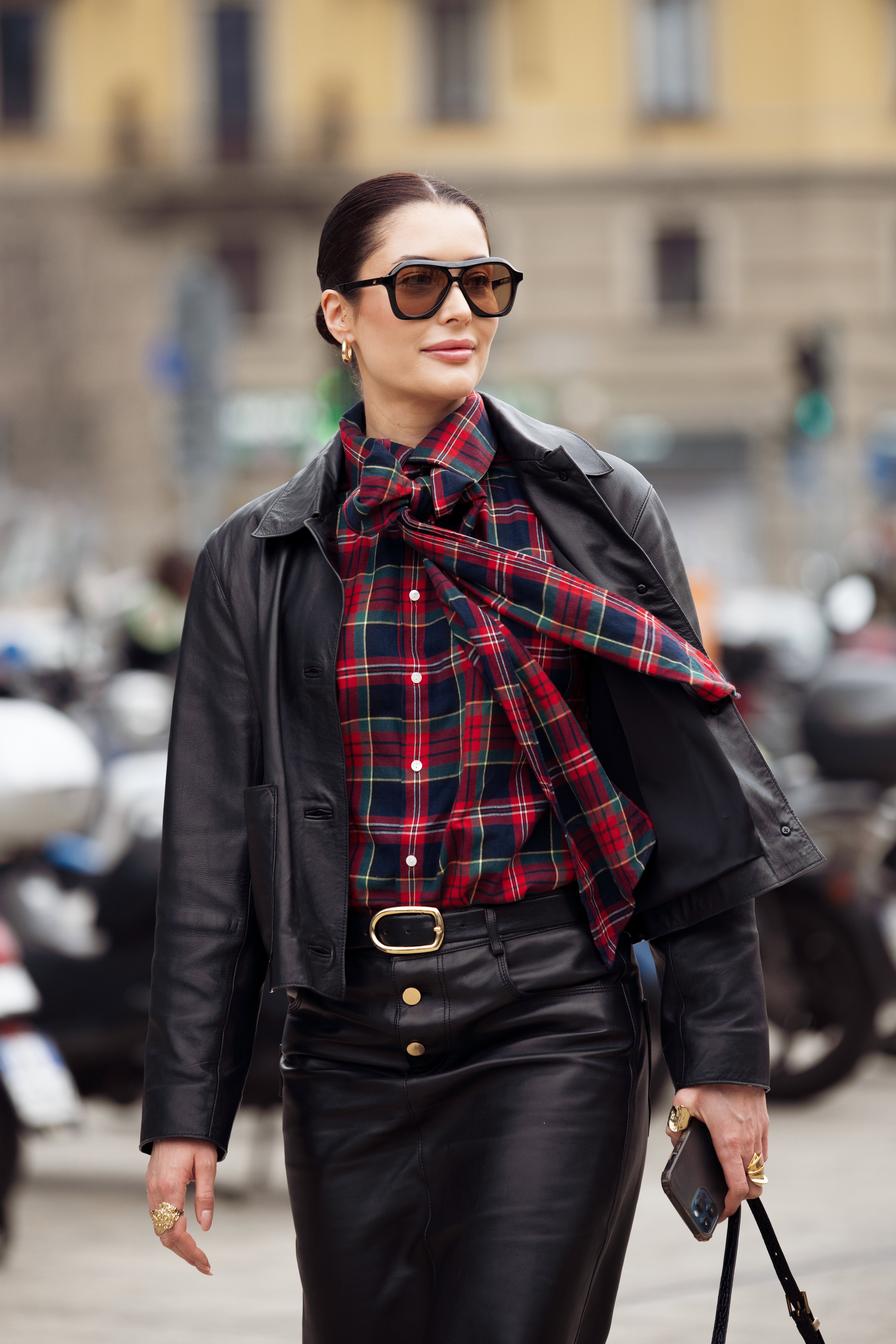 Flannel shirt z Mango to hit wiosennych stylizacji 2026
