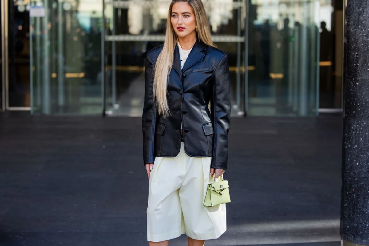 Te kopertowe kuloty z H&M to ideał dla "petite girls" na wiosnę. Mam 160 cm i się z nimi nie rozstaję