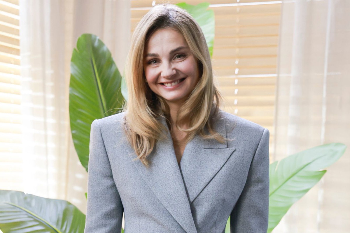 Małgorzata Socha w wiosennej stylizacji