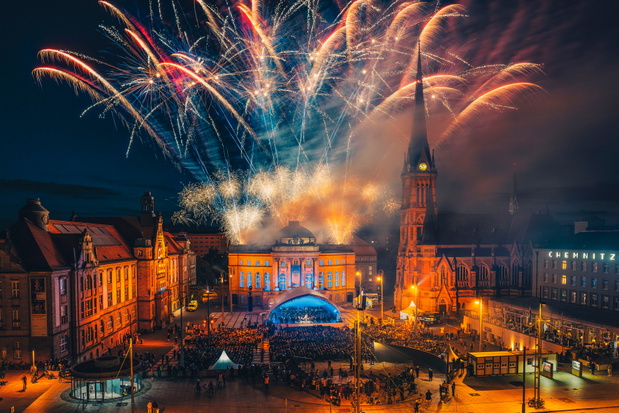 Chemnitz_Theaterplatz (c) Nasser Hashemi