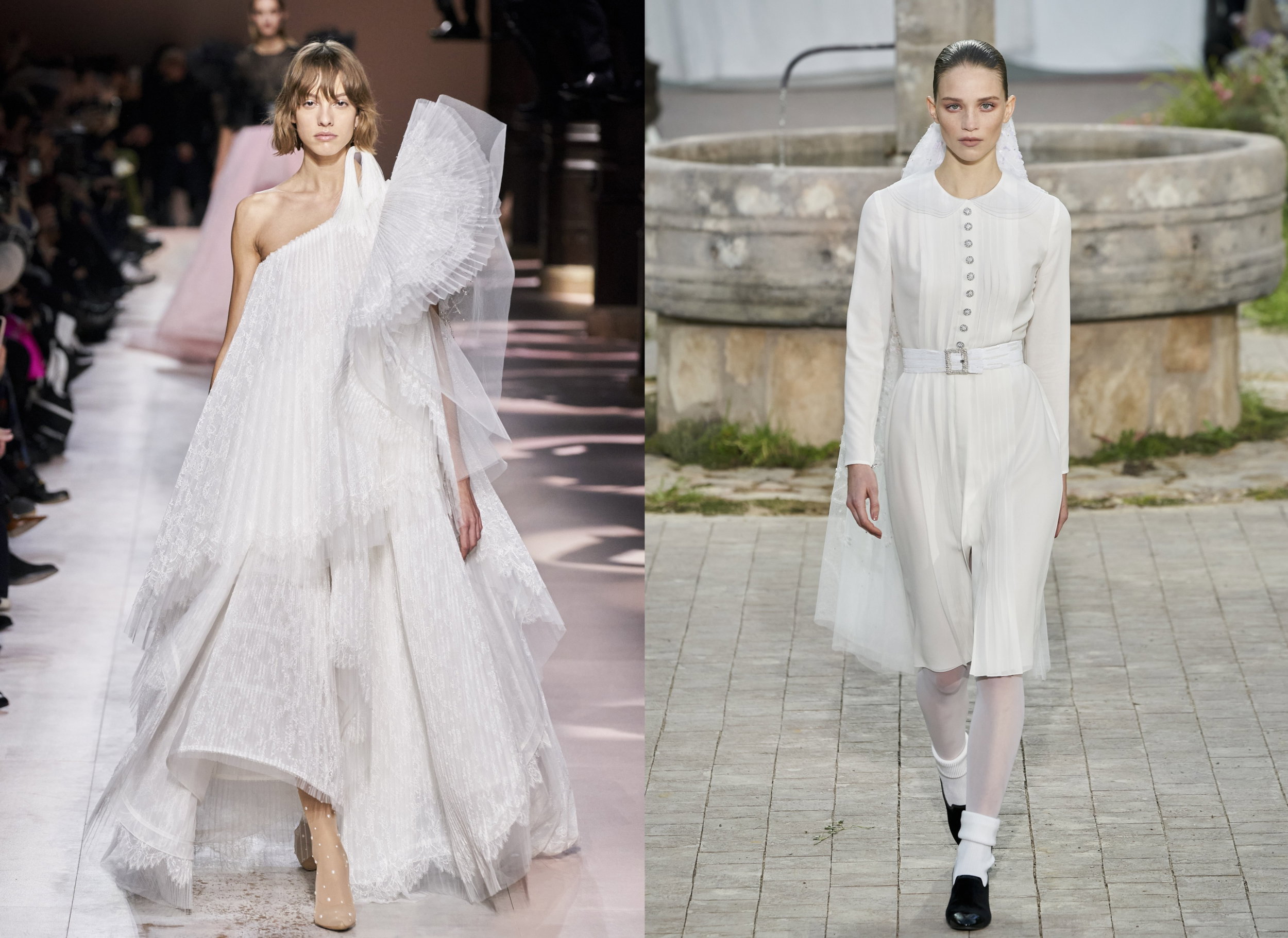 Suknie ślubne 2020: haute couture