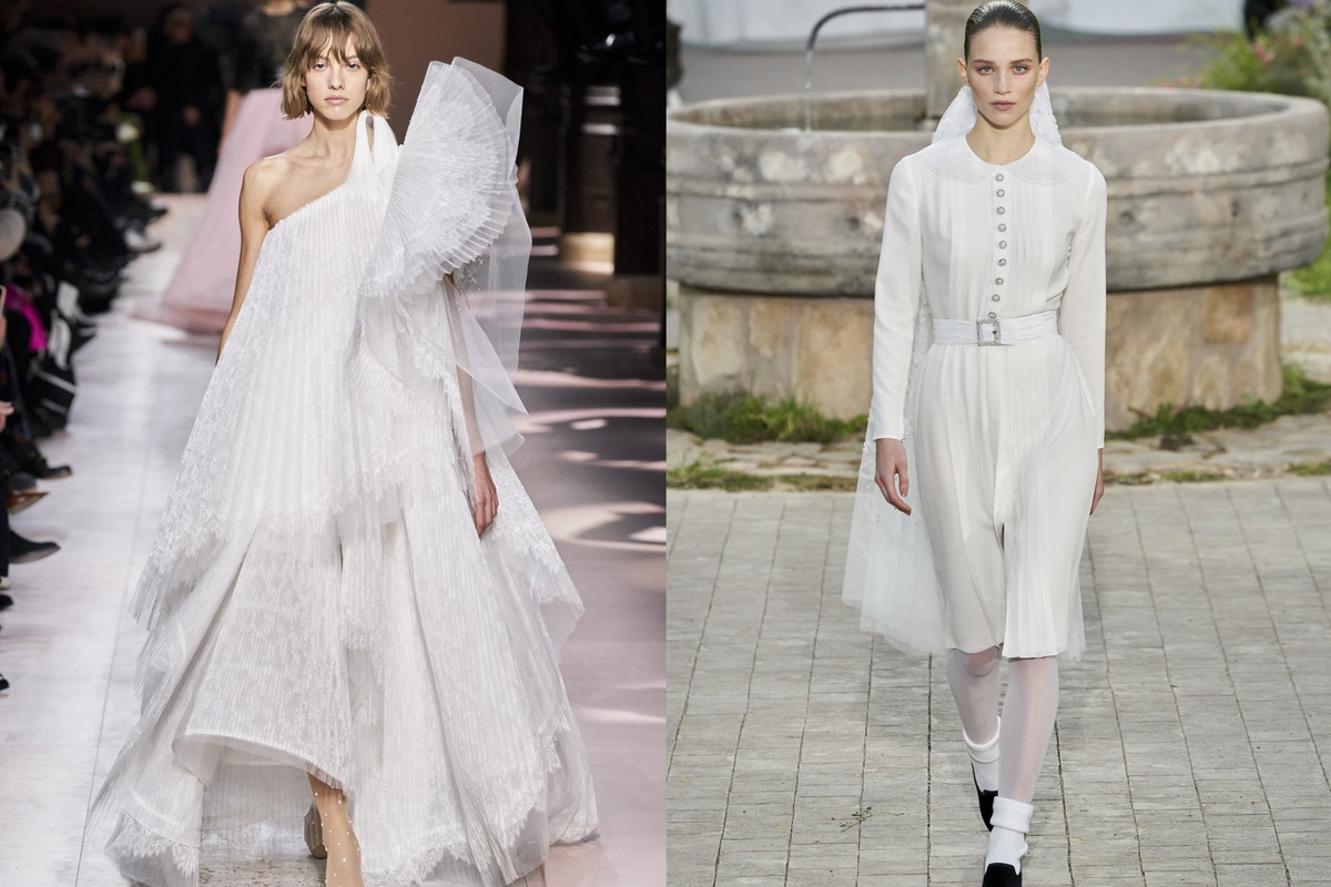 Suknie ślubne 2020: haute couture