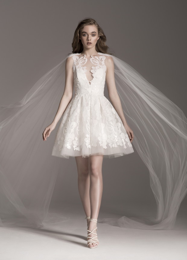 Krótka suknia ślubna Lidia Kalita Bridal
