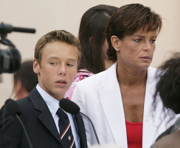 Louis Ducruet i księżniczka Stefania, 2005 rok.