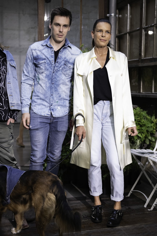 Louis Ducruet i księżniczka Stefania, 2019 rok.