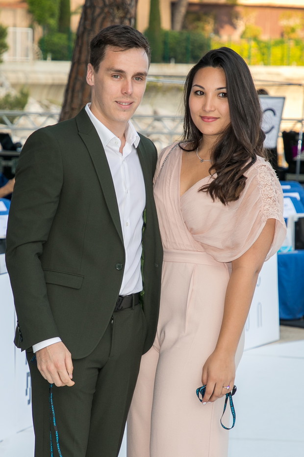 Louis Ducruet i Marie Chevallier, 2018 rok.