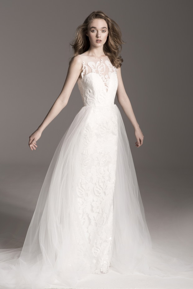 Suknia ślubna na ramiączka Lidia Kalita Bridal