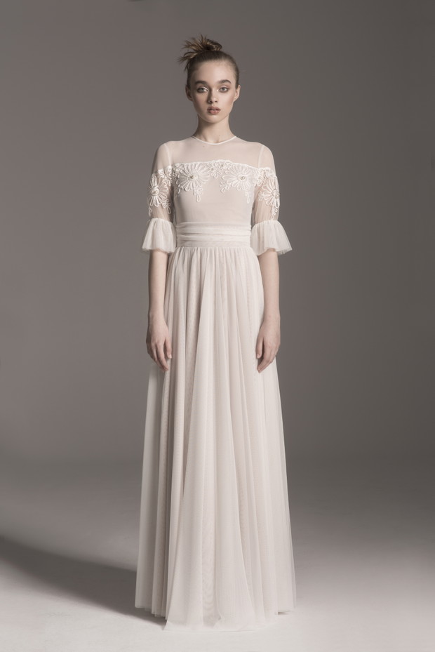 Suknia ślubna z kryształkami Lidia Kalita Bridal