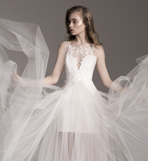 Suknia ślubna z tiulu Lidia Kalita Bridal